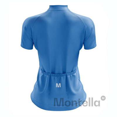 Women's Blue Cycling Jersey