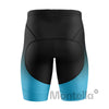 Women's Blue Gradient Cycling Jersey or Shorts