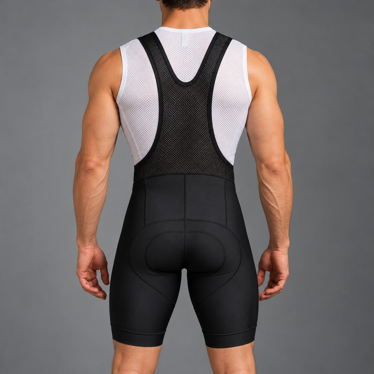 Men’s Pro Gel Padded Cycling Bib Shorts - Black