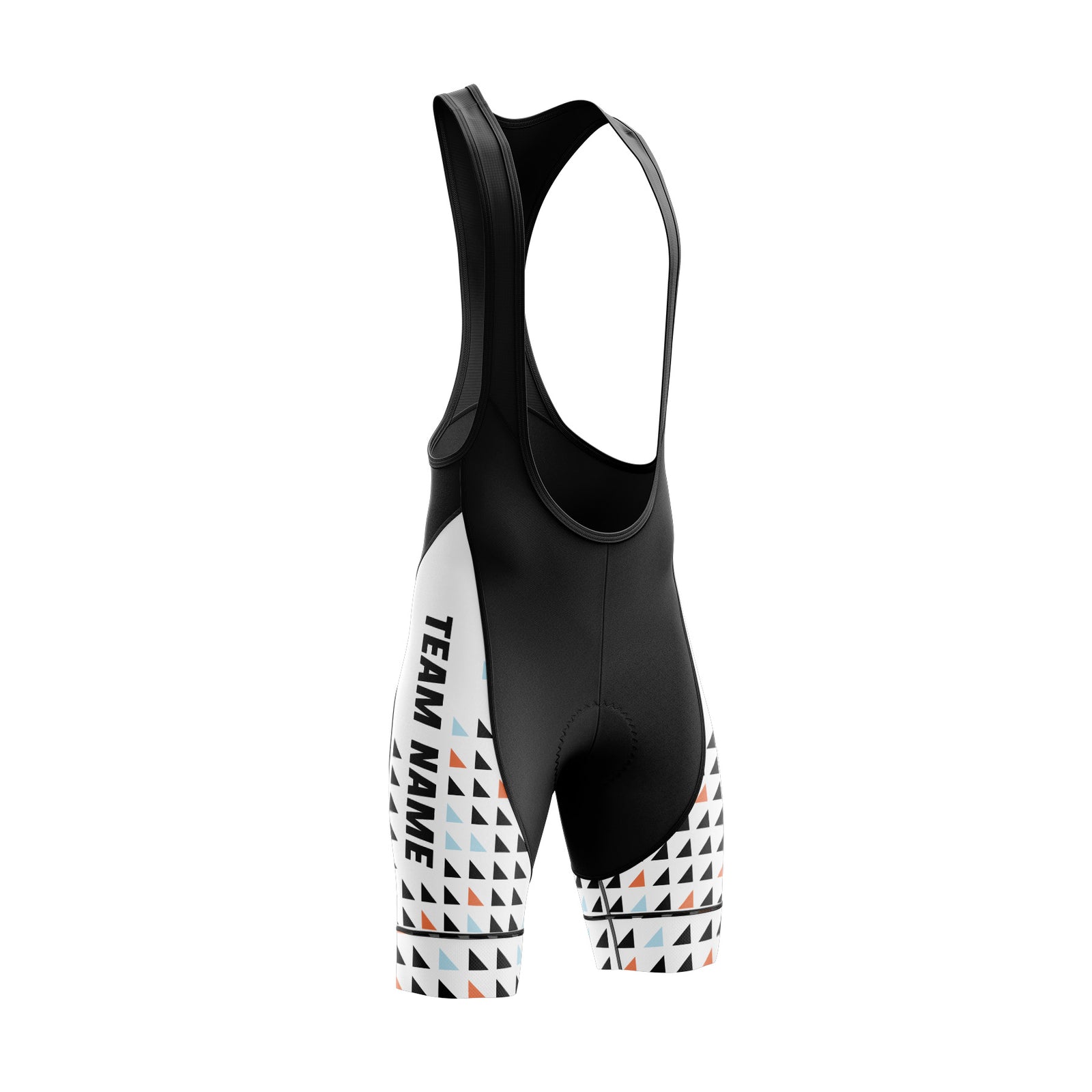 White Custom Team Cycling Jersey or Bib Shorts