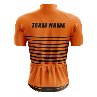 Yellow Custom Team Cycling Jersey y Bibs