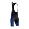 Blue Triangles Cycling Bib Shorts