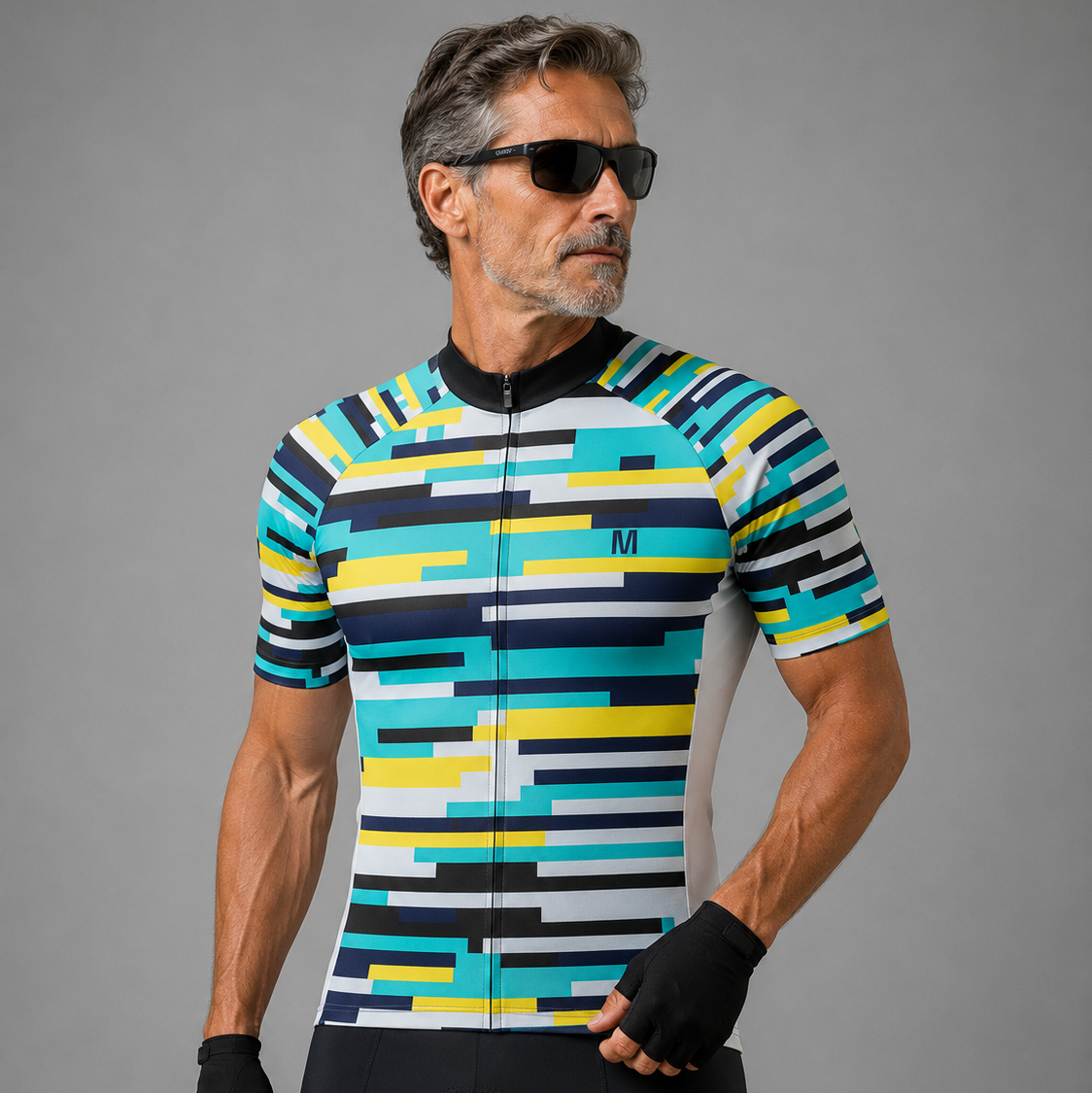 Blue Lines Cycling Jersey