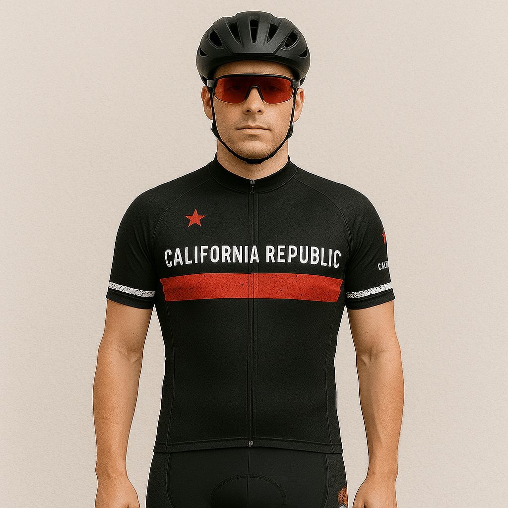 California Republic Men's Cycling Jersey or Bib Shorts