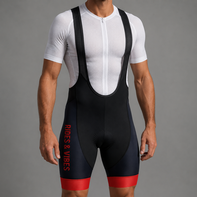 Men's Rides & Vibes Cycling Bib Shorts - Blue