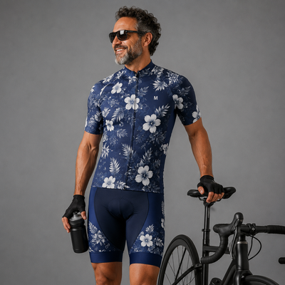 Jersey o baberos para hombres del lado azul