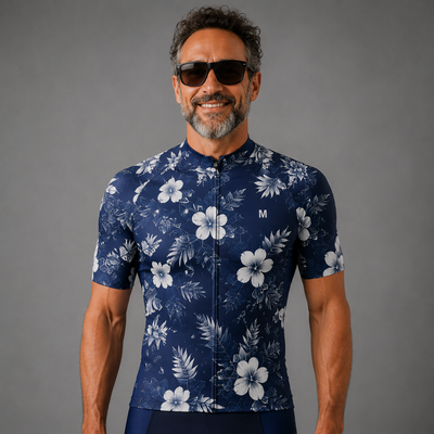 Jersey o baberos para hombres del lado azul