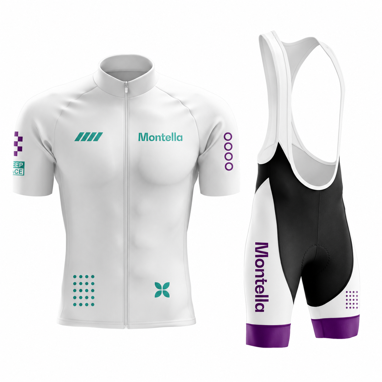 Men's White Label Cycling Jersey or Bib Shorts 26/22
