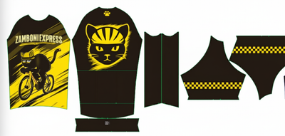Custom Zamboni Cycling Jersey