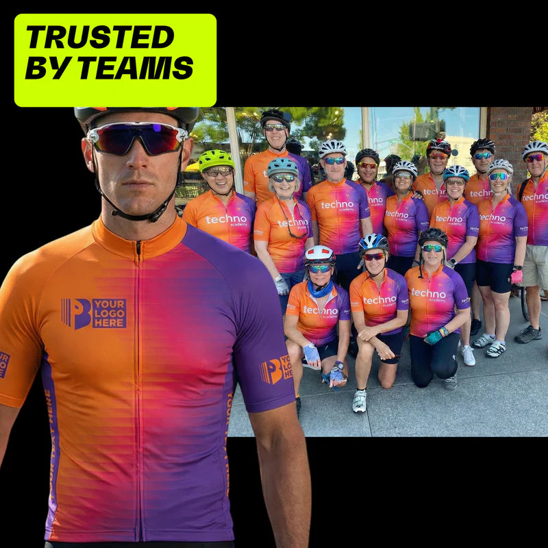 Jersey y baberos de ciclismo personalizado profesional