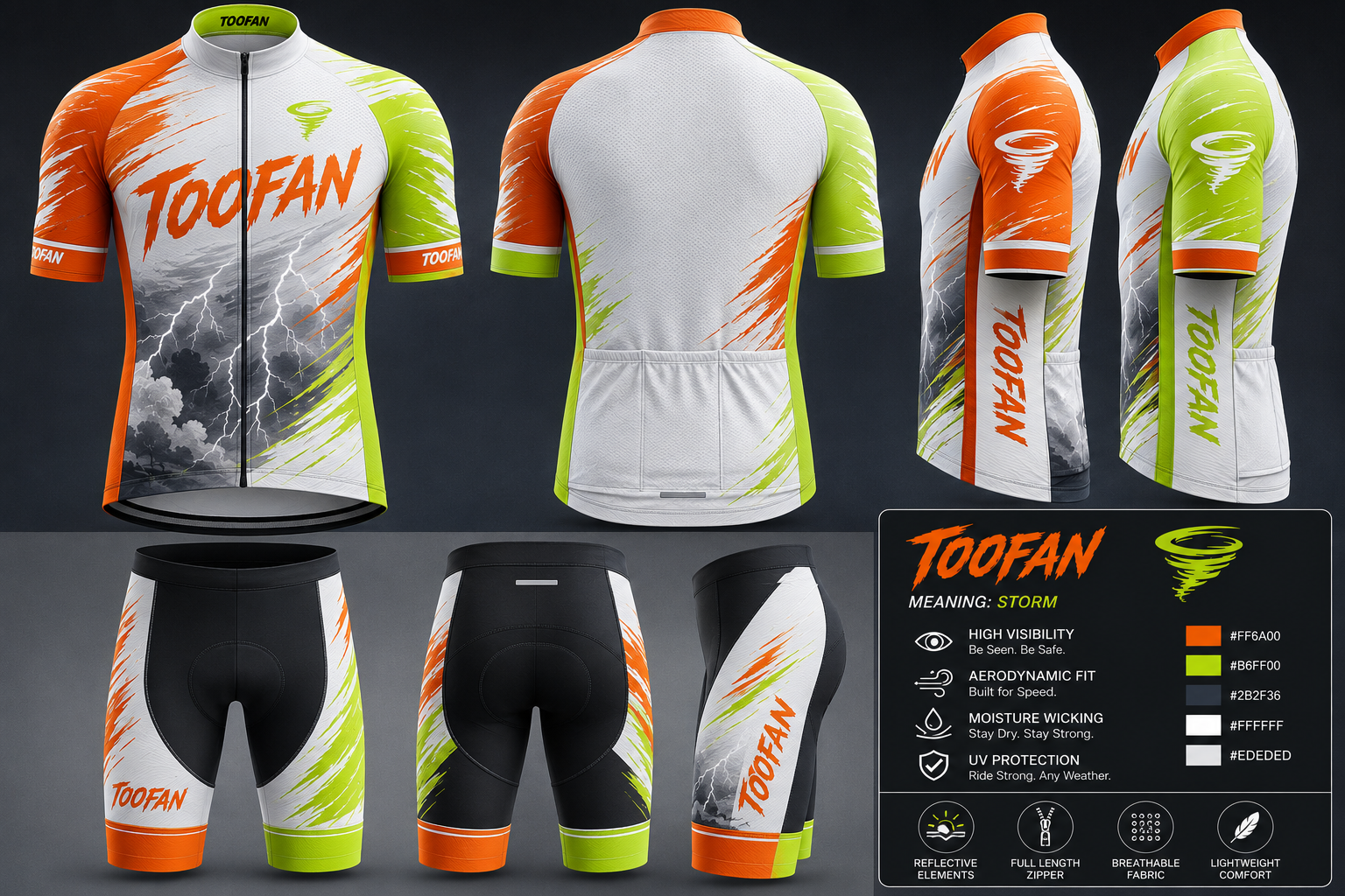 Jersey y baberos de ciclismo personalizado profesional