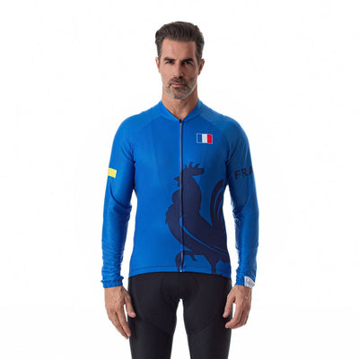 France Long Sleeve Cycling Jersey