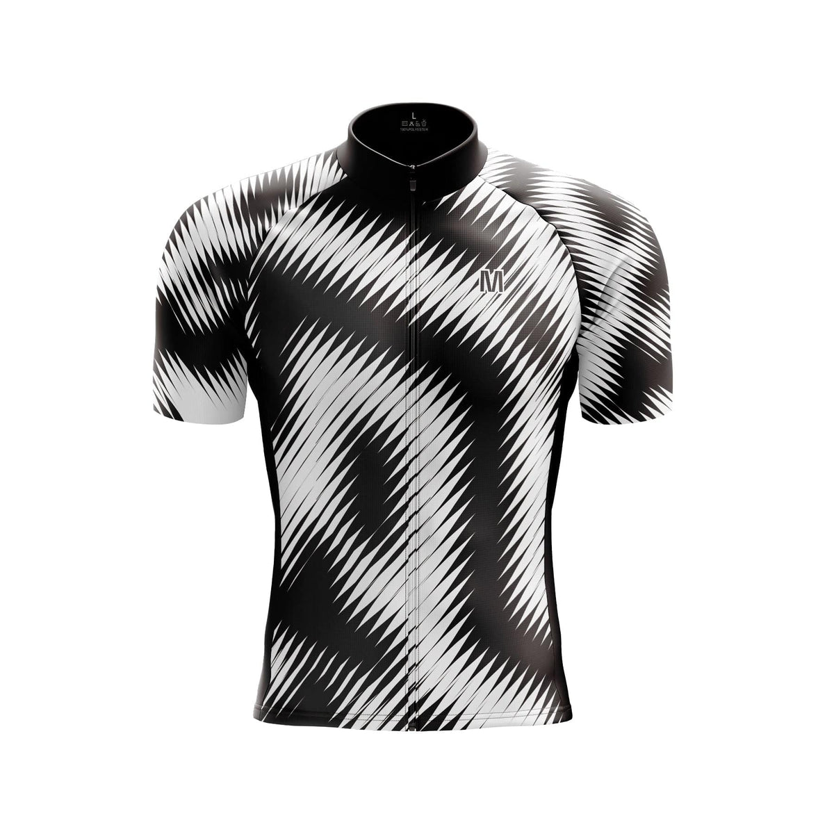 Men's Black Cadence Cycling Jersey
