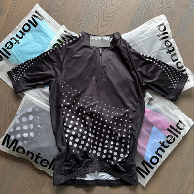 Women's Black Cycling Jersey