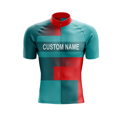 Custom Turquoise Cycling Jersey or Bib Shorts