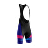 Men Purple Cycling Bib Shorts