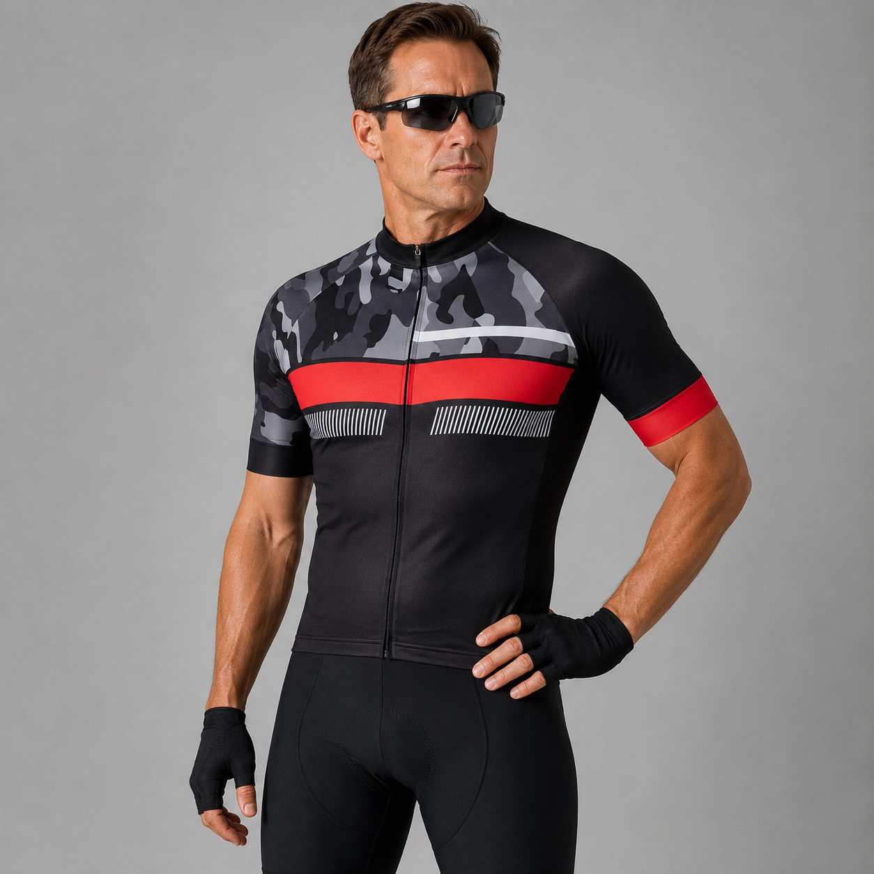 Men's Limitless Camo Cycling Jersey