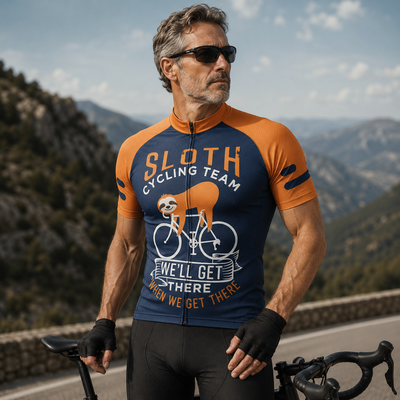 Men's Sloth Cycling Team Jersey