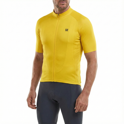 Men's Yellow Cycling Jersey