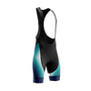 Men's Blue Side Dots Cycling Bib Shorts
