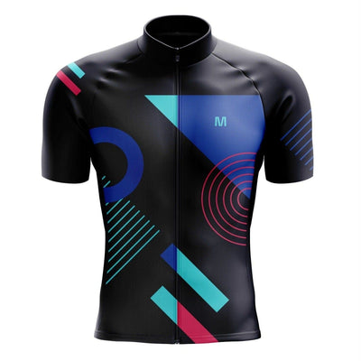 Men's Blue Tempo Cycling Jersey