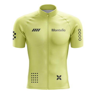 Men's Lime Yellow Cycling Jersey