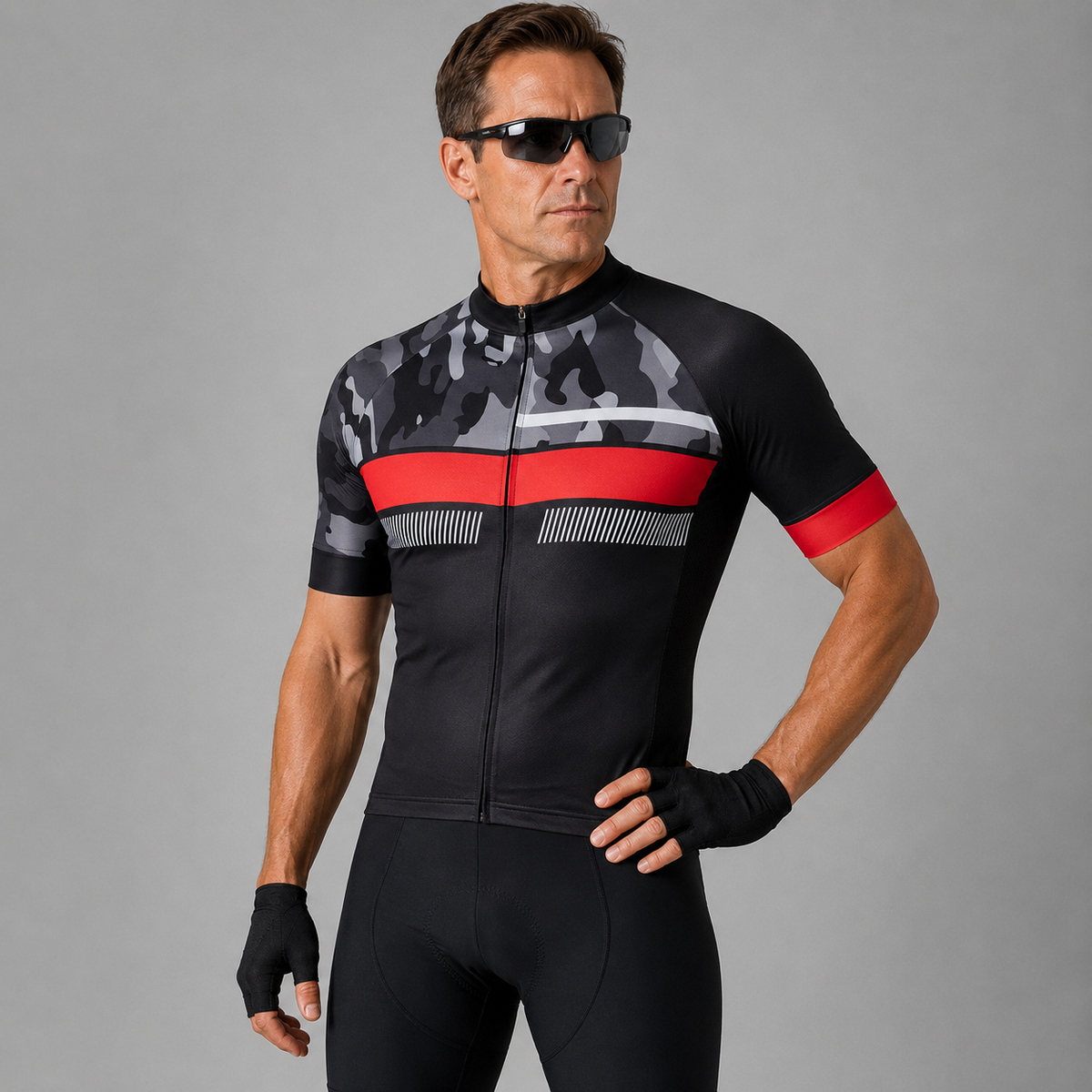 Men's Limitless Camo Cycling Jersey