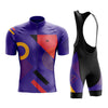 Men's Purple Tempo Cycling Jersey or Bib Shorts