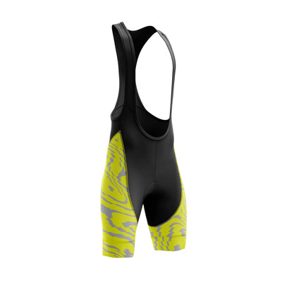 Pantalones cortos de ciclismo de lado azul