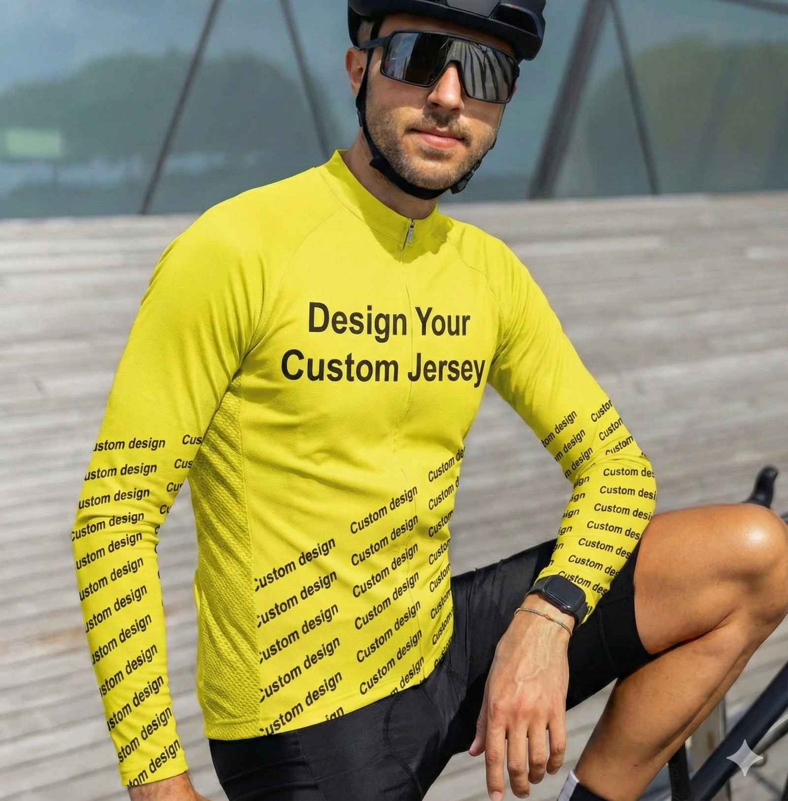 Personalized Cycling Long Sleeve Jersey