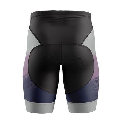Mujeres pantalones cortos de ciclismo de gradiente rosa