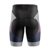 Mujeres pantalones cortos de ciclismo de gradiente rosa