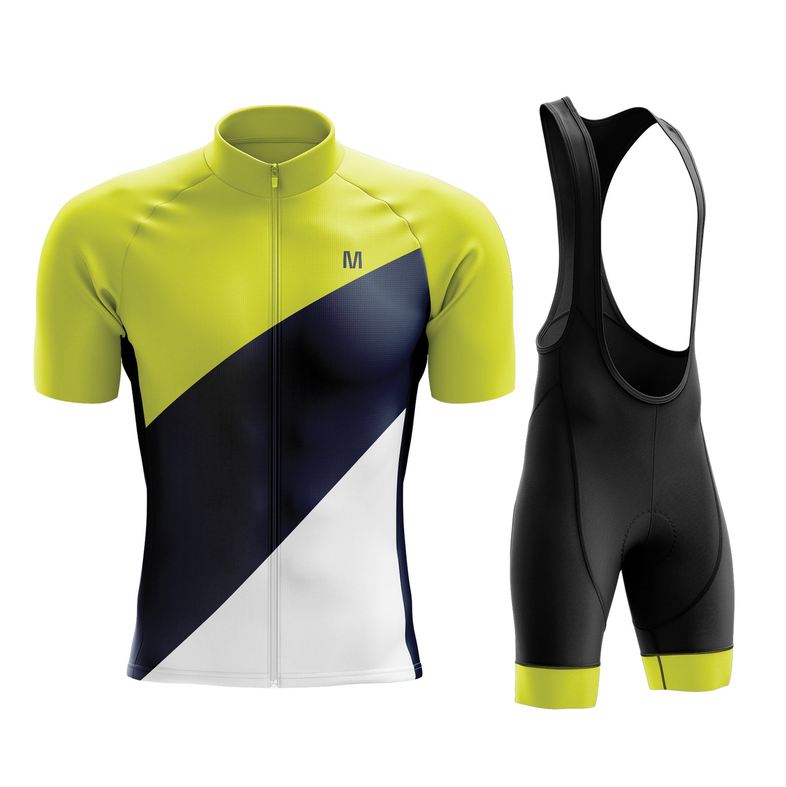 Jersey o baberos para hombres del lado azul