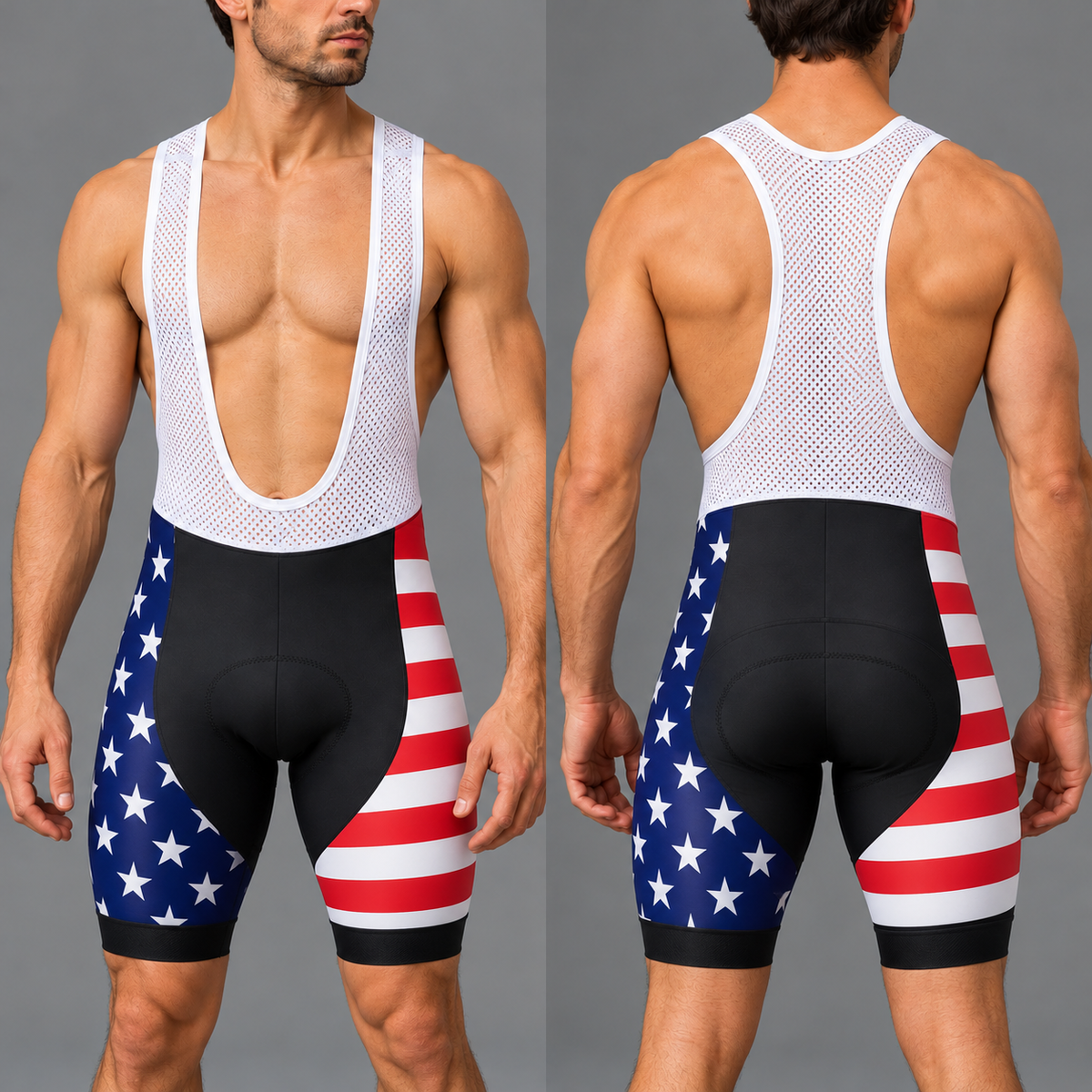 USA Men's Cycling Bib Shorts