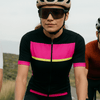 Women's Black Pink Cycling Jersey