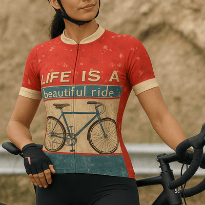 Women's Life is a Ride Cycling Jersey
