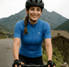 Women's Blue Cycling Jersey