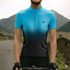 Women's Blue Gradient Cycling Jersey