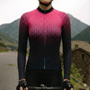 Women's Pink Gradient Long Sleeve Jersey