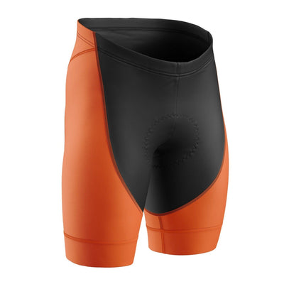 Women Orange Cycling Shorts