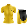 Women's Yellow Cycling Jersey or Shorts