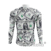 Men's Dollar Long Sleeve Cycling Jersey