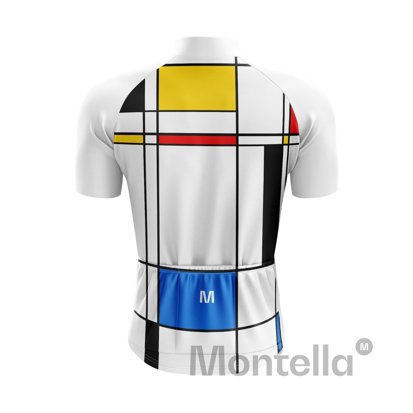 Men's White Cubes Cycling Jersey or Bib Shorts