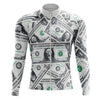 Men's Dollar Long Sleeve Cycling Jersey