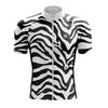 Men's White Animal Cycling Jersey