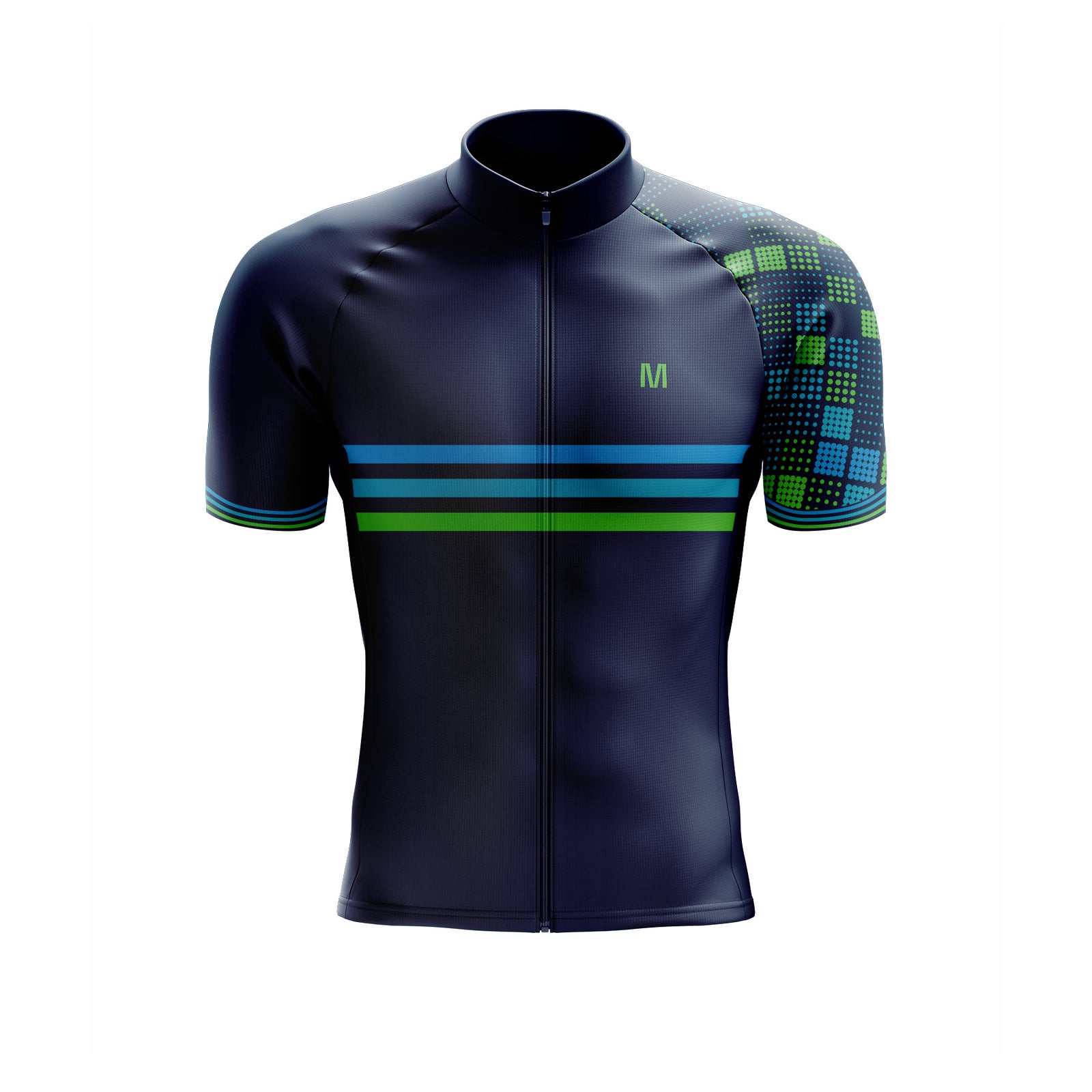 Jersey o baberos para hombres del lado azul