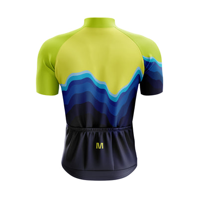 Jersey o baberos para hombres del lado azul