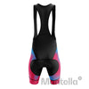 Pantalones cortos de ciclismo de lado azul