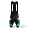 Pantalones cortos de ciclismo de lado azul