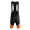 Montella Cycling Bibs Orange Gradient Cycling Bib Shorts